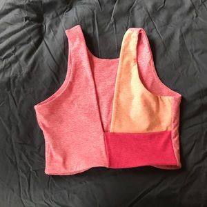 Outdoor Voices Pink Venus Bra